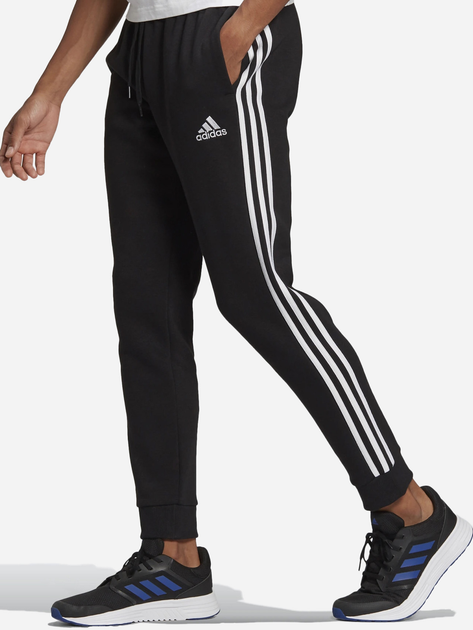 Спортивні штани утеплені чоловічі adidas M 3S Fl Tc Pt GK8821 S/S Чорні (4062065079182) - зображення 1