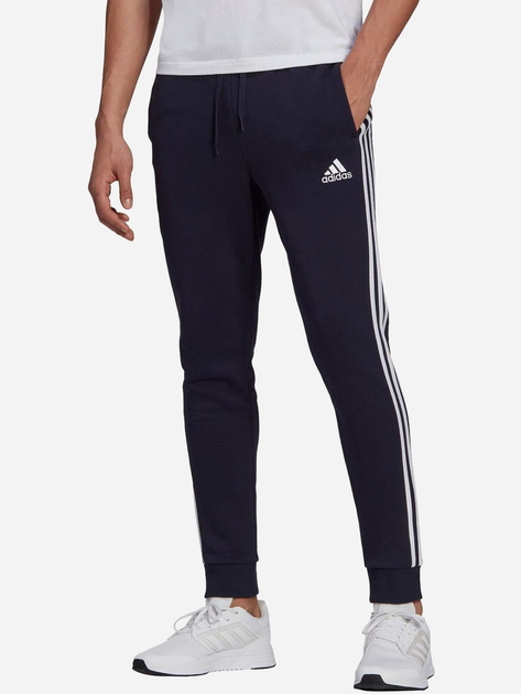 Спортивні штани утеплені чоловічі adidas M 3S Fl Tc Pt GK8823 2XL Темно-сині (4062065106116) - зображення 1