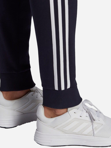 Spodnie dresowe męskie ocieplane adidas M 3S Fl Tc Pt GK8823 2XL Granatowe (4062065106116) - obraz 4