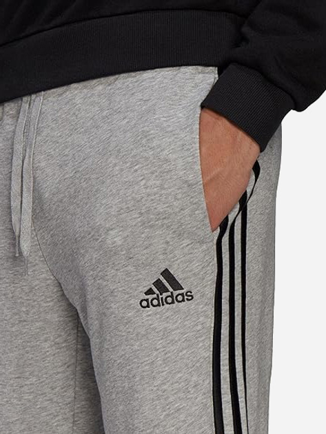 Спортивні штани чоловічі adidas M 3S Ft Te Pt GK9001 XS/S Сірі (4062065094710) - зображення 3