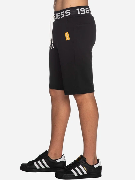 Спортивні шорти чоловічі Guess Z3RD00KB212 XL Чорні (7621701497475) - зображення 3