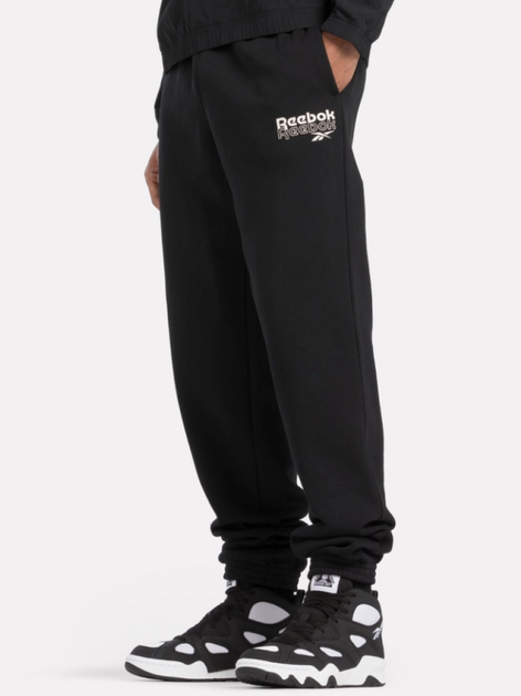 Спортивні штани чоловічі Reebok Ri Brand Proud Jogger 100076460 S Чорні (1200143340806) - зображення 3