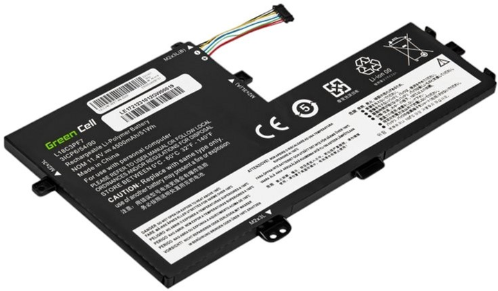 Акумулятор Green Cell для ноутбуків Lenovo IdeaPad C340-15IIL S340-14API S340-15API S340-15IIL S340-15IWL 11.4V 4500mAh (5904326371835) - зображення 2