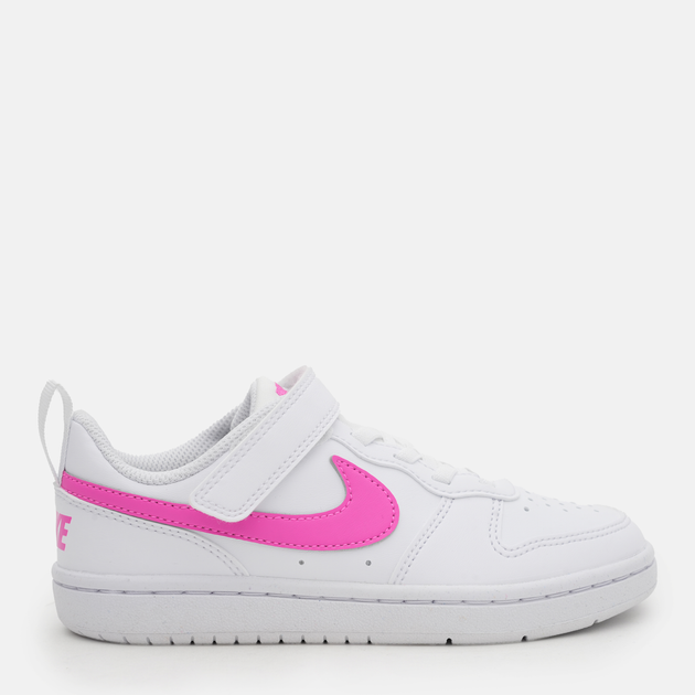 Детские кеды для девочки Nike Court Borough Low Recraft (Ps) DV5457-113 34 (2.5Y) Белые (197597335384) 