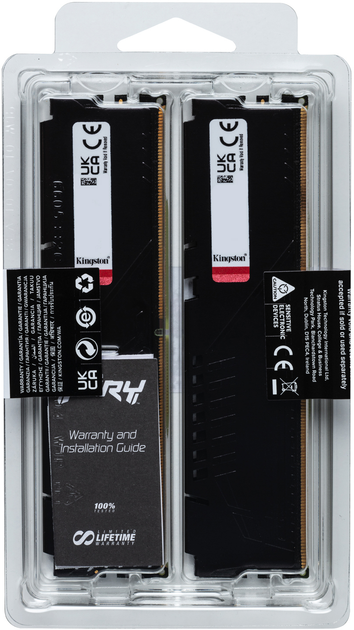 Оперативна пам'ять Kingston FURY DDR5-6000 32768MB PC5-48000 (Kit of 2x16384) Beast Black (KF560C36BBE2K2-32) - зображення 6