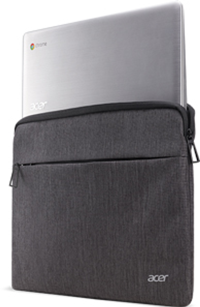 Чохол для ноутбука Acer Dual Tone 14" Dark Gray (NP.BAG1A.294) - зображення 4