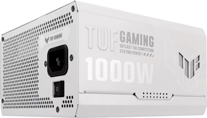 Zasilacz ASUS TUF Gaming 1000 W Gold White Edition (TUF-GAMING-1000G-WHITE) - obraz 4