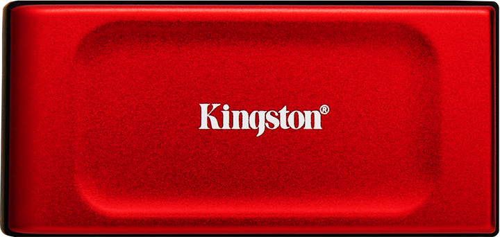 SSD диск Kingston XS1000 Portable 1000GB USB 3.2 Gen 2 Red (SXS1000R/1000G) - зображення 1