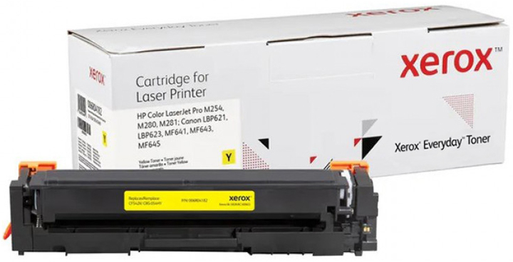 Картридж Xerox Everyday сумісний аналог HP CF542X (203X) / Canon 054H Yellow (006R04182) - зображення 1