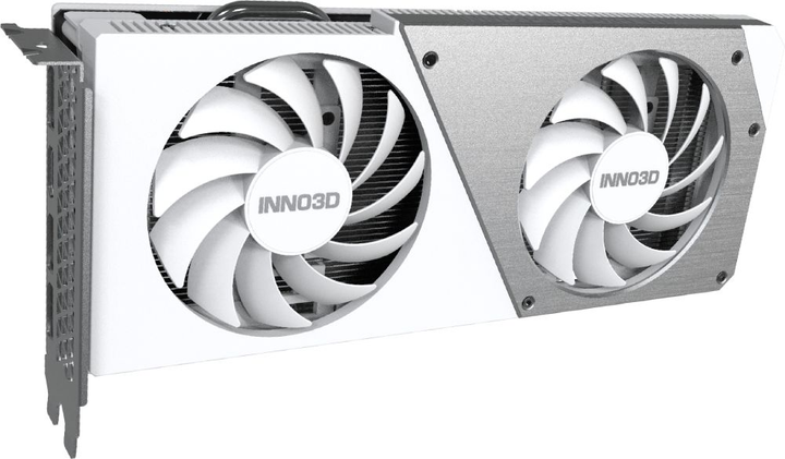 Відеокарта INNO3D PCI-Ex GeForce RTX 4060 Twin X2 OC White 8GB GDDR6 (128bit) (2490/17000) (HDMI, 3 x DisplayPort) (N40602-08D6X-173051W) - зображення 1