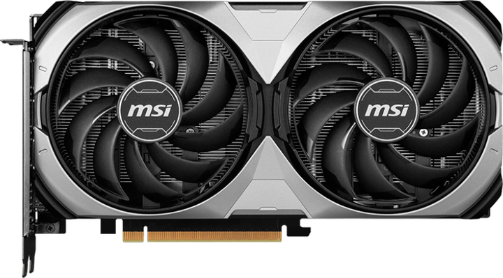 Відеокарта MSI PCI-Ex GeForce RTX 4070 VENTUS 2X E1 12G OC 12GB GDDR6 (192bit) (2520/20000) (HDMI, 3 x DisplayPort) (RTX 4070 VENTUS 2X E1 12G OC) - зображення 1