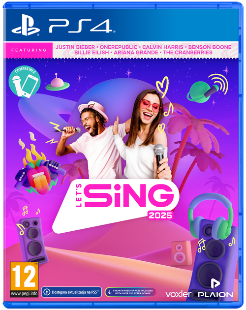 Гра PS4 Let's Sing 2025 (Blu-ray диск) (4020628582159) - зображення 3