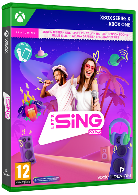 Гра Xbox One/Series Let's Sing 2025 (Blu-ray диск) (4020628582098) - зображення 2