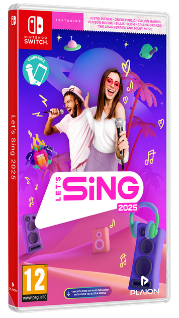 Гра Nintendo Switch Let's Sing 2025 (Картридж) (4020628582067) - зображення 2