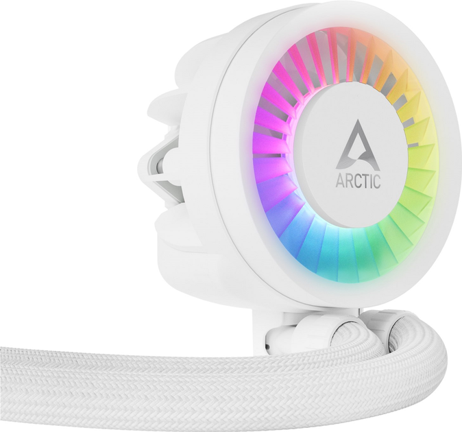Система рідинного охолодження Arctic Liquid Freezer III 280 A-RGB White (ACFRE00151A) - зображення 4