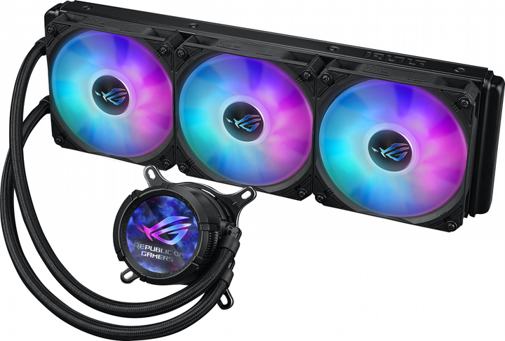 Система водяного охолодження ASUS ROG Strix LC III 360 ARGB LCD (90RC00W1-M0UAY0) - зображення 4