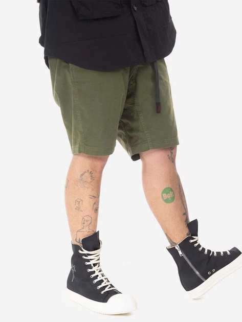 Krótkie spodenki męskie bawełniane Gramicci G106-OGS-OLIVE XL Zielone (195612195258) - obraz 5