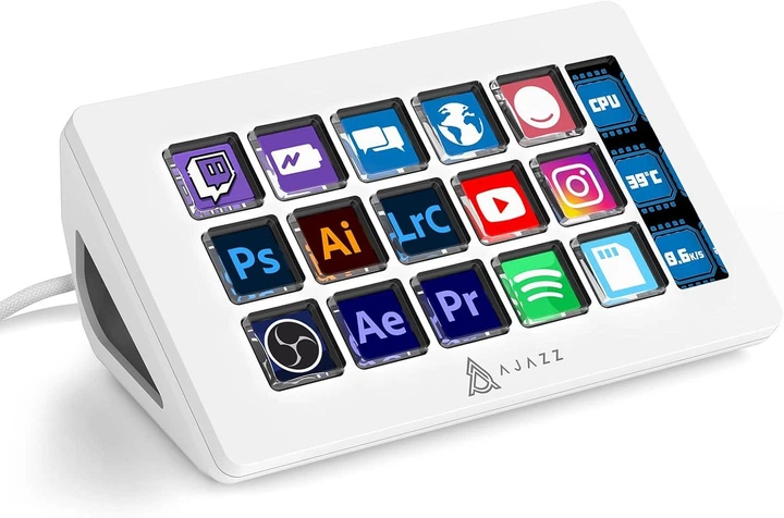 Міні-клавіатура консольна панель AJAZZ AKP153 Stream Controller