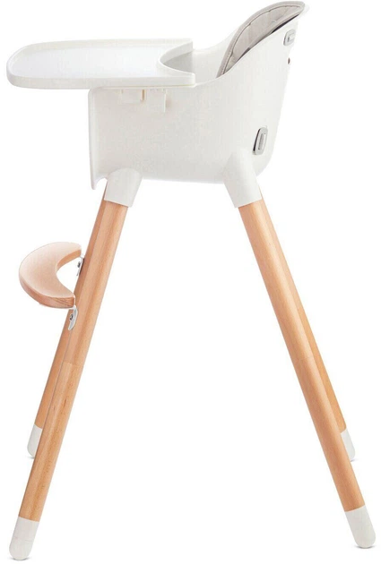 Стільчик для годування Kinderkraft Sienna Gray (5902533915125) - зображення 5