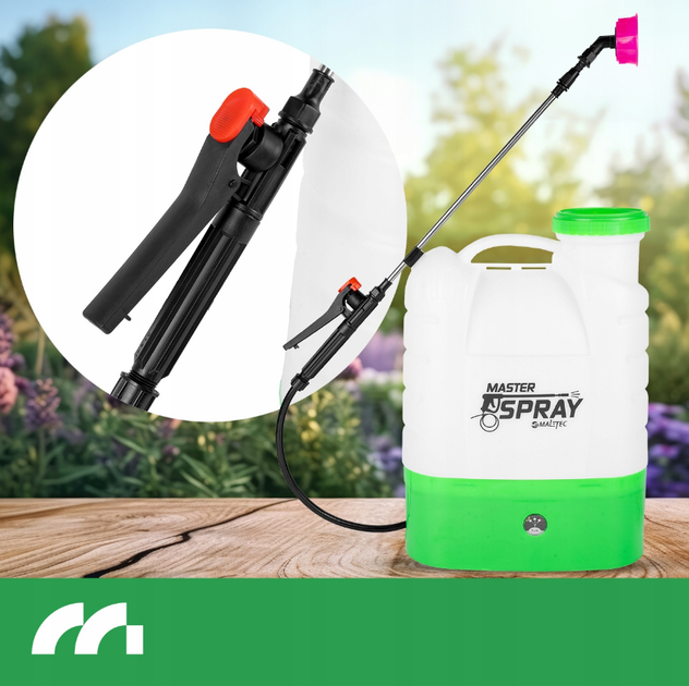 Опрыскиватель аккумуляторный Maltec 16л MasterSpray - Фото 3 Опрыскиватель аккумуляторный Maltec 16л MasterSpray - изображение 3