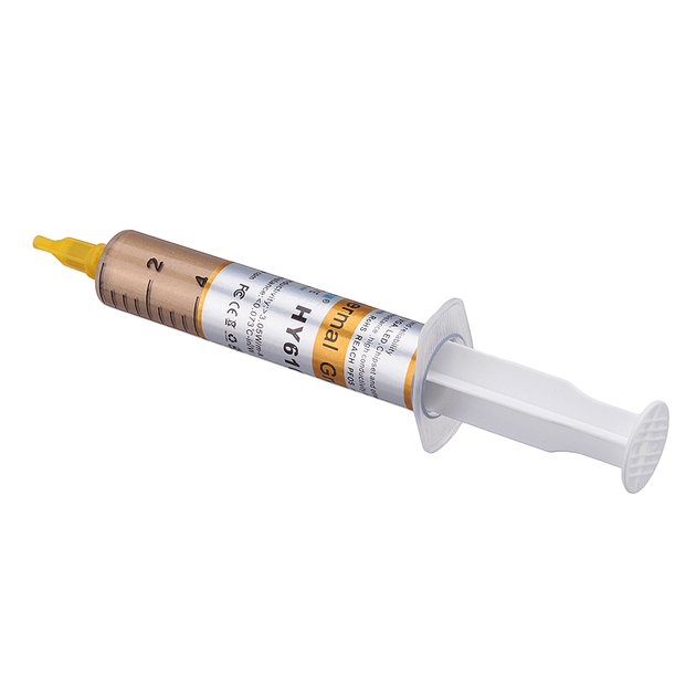 Термопаста (теплоотвод) для процессора Thermal Grease Halnziye 10мл HY610-TU25 - изображение 5