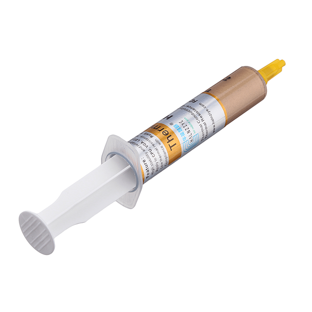 Термопаста (теплоотвод) для процессора Thermal Grease Halnziye 10мл HY610-TU25 - изображение 6