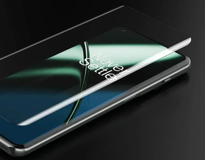 Защитное стекло DK для OnePlus 12 | UV Curved (018108) (clear) - Фото 2 Защитное стекло DK для OnePlus 12 | UV Curved (018108) (clear) - изображение 2