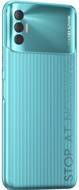 Смартфон Tecno Spark 8p (KG7n) 4/64Gb NFC Turquoise Cyan (4895180774829) UA-UCRF [65997] - зображення 4