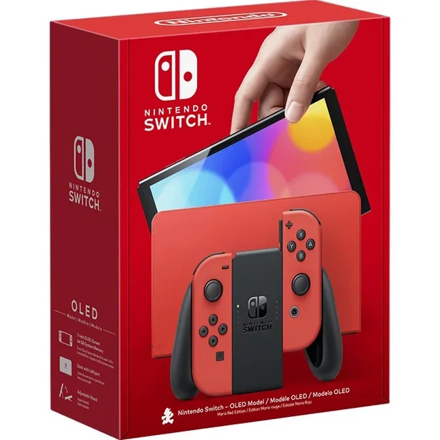 Портативная игровая консоль Nintendo Switch OLED Model Mario Red Edition [96622] - изображение 8