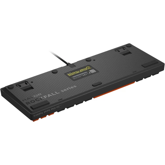 Клавиатура Hator Rockfall 2 Mecha Signature Edition USB Black/Orange/Black (HTK-520-BOB) [103451] - изображение 5