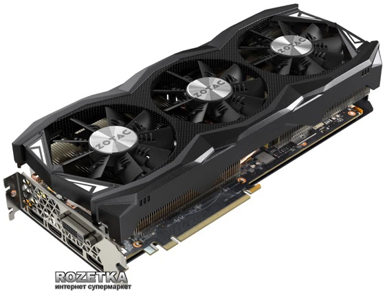 Видеокарта Zotac PCI-Ex GeForce GTX 980 Ti AMP! Omega 6144MB GDDR5