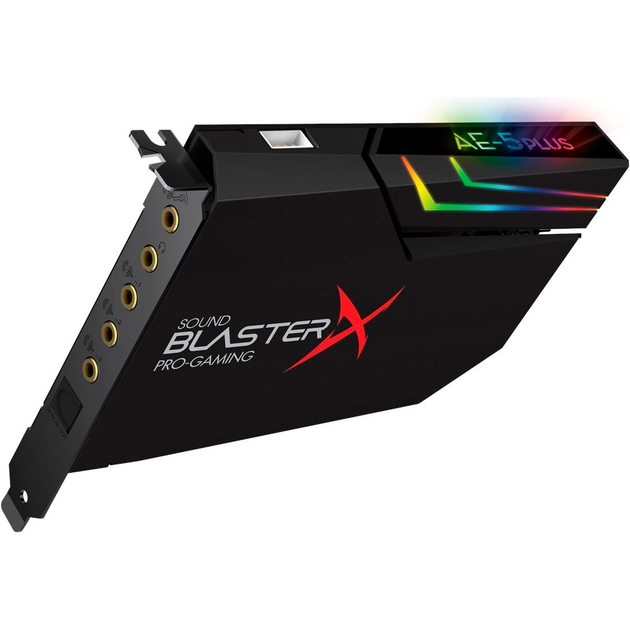 Внутренняя звуковая карта Creative Sound Blaster X AE-5 Plus 5.1 PCI-E (70SB174000003) [104688] - изображение 3