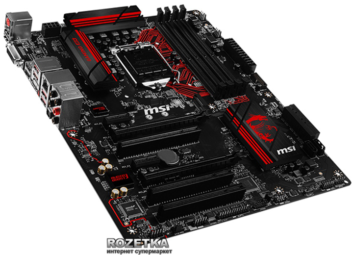 Материнская плата MSI H170 Gaming M3 (s1151, Intel H170, PCI-Ex16 ...