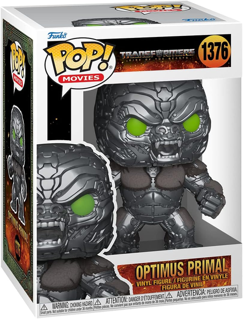 Фігурка Фанко Поп! Оптимус Праймал Кінг Конг Трансформери Funko Pop! Marvel 63957 - зображення 2