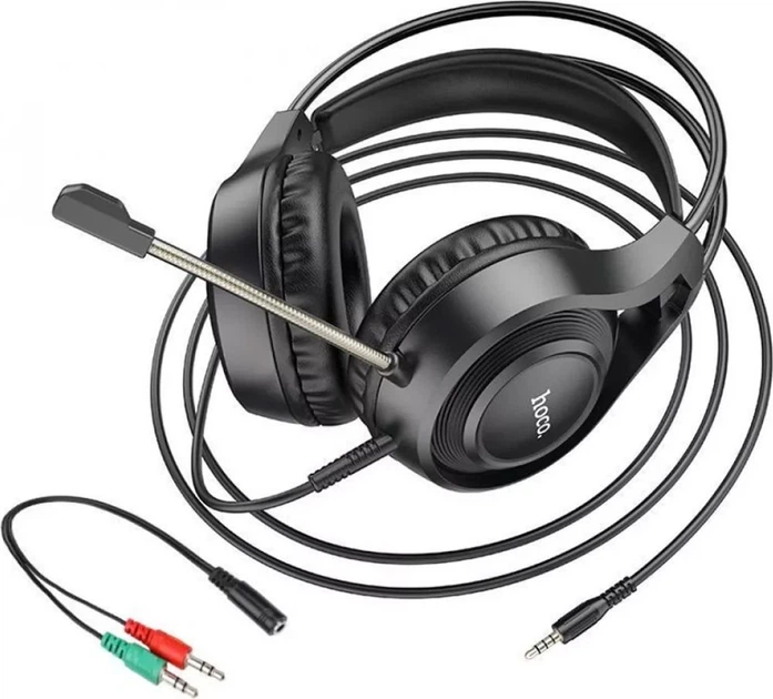 Навушники HOCO W106 Tiger gaming headset Black - зображення 5