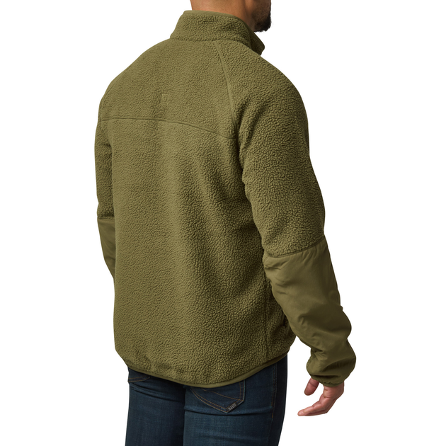 Куртка флісова 5.11 Tactical HQ Tech Fleece Jacket Field green 2XL (78062-206) - зображення 2