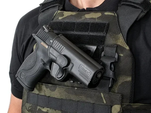 Адаптер кріплення molle для кобури Amomax та Cytac AM-MA black - зображення 4