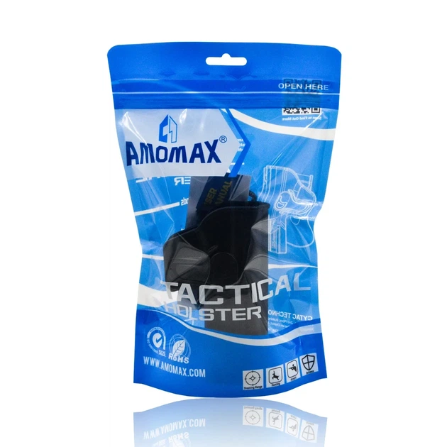 Кобура пластикова полімерна Amomax для ТТ-33 (Тульський токарев) AM-T33 + тренчик карабін, шнур страхувальний - Фото 6 Кобура пластикова полімерна Amomax для ТТ-33 (Тульський токарев) AM-T33 + тренчик карабін, шнур страхувальний - зображення 6