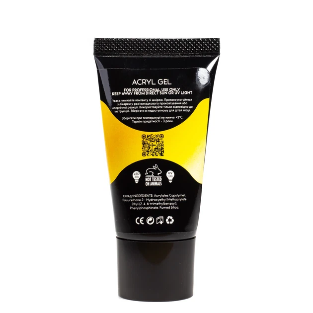 Акригель для наращивания ногтей YouPOSH Acryl Gel 30 мл № 3 - изображение 3