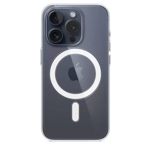 Прозорий чохол CasePro Clear Case with MagSafe для iPhone 15 Pro - зображення 2