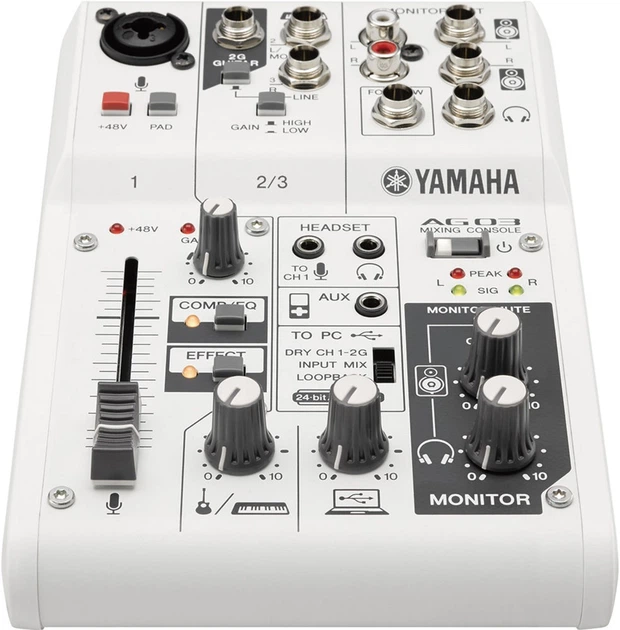 Yamaha AG03 – фото, отзывы, характеристики в интернет-магазине ROZETKA