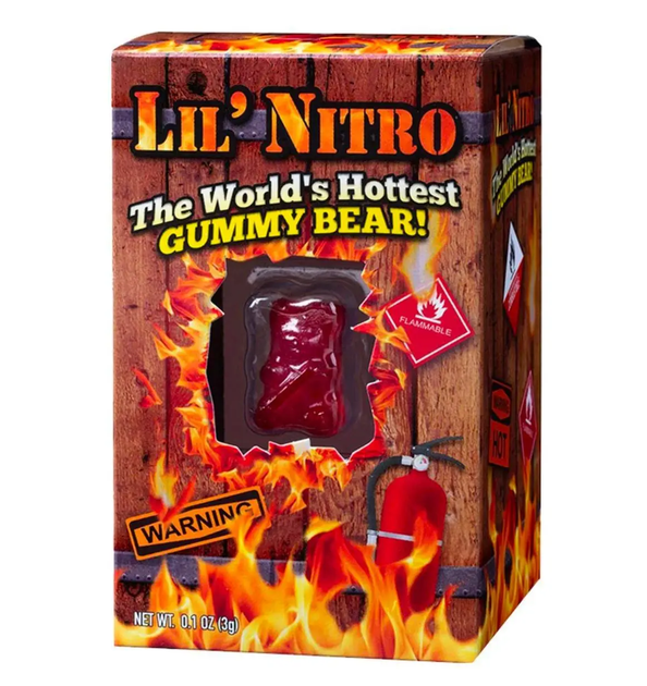 Острый мармеладный мишка Lil Nitro: The world's Hottest (самый