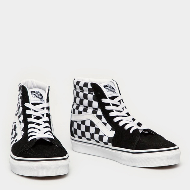 Женские кеды высокие Vans VN0A32QGHRK1 36 (4.5US) 22.5 см Белый/Черный (190287317257) - Фото 2 Женские кеды высокие Vans VN0A32QGHRK1 36 (4.5US) 22.5 см Белый/Черный (190287317257) - изображение 2