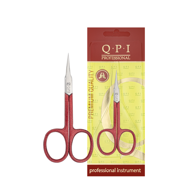 Ножницы для удаления кутикулы QPI Professional 10 см MH-303 Красные от ...