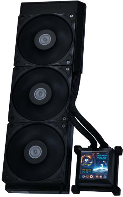 Система жидкостного охлаждения Lian Li HydroShift LCD 360S Black (G89.GHSLCD36SB.00) - изображение 1