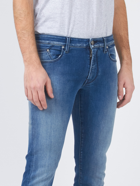 Jeansy slim fit męskie Karl Lagerfeld KLMP000100495W1-001 30 Czarne (9000003881515) - obraz 3