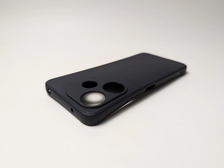 Чехол TPU Matte для Xiaomi Redmi 13, Poco M6 бампер черный - Фото 3 Чехол TPU Matte для Xiaomi Redmi 13, Poco M6 бампер черный - изображение 3