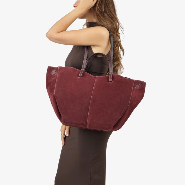 Сумка жіноча шкіряна шоппер велика Regina Notte Shopper 3782 Бордовий - Фото 2 Сумка жіноча шкіряна шоппер велика Regina Notte Shopper 3782 Бордовий - зображення 2