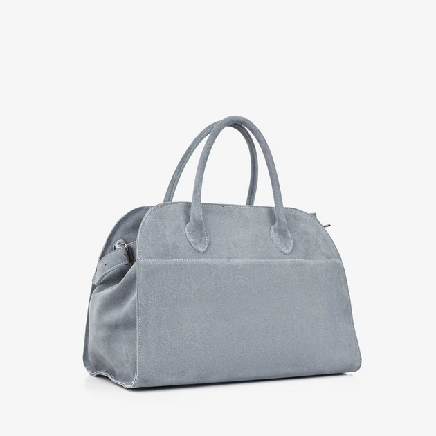 Сумка женская кожаная саквояж большая Regina Notte Travel bag 3787 Джинс - Фото 6 Сумка женская кожаная саквояж большая Regina Notte Travel bag 3787 Джинс - изображение 6