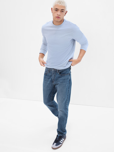 Jeansy regular fit męskie GAP 737645-00 W32L34 Niebieskie (1200056847799) - obraz 3